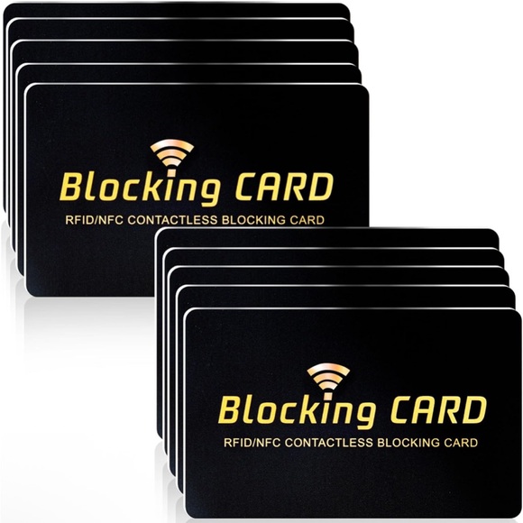 Handbags - RFID Blocking Card | Contactless Credit Card Protector | Anti-Skimming Insert